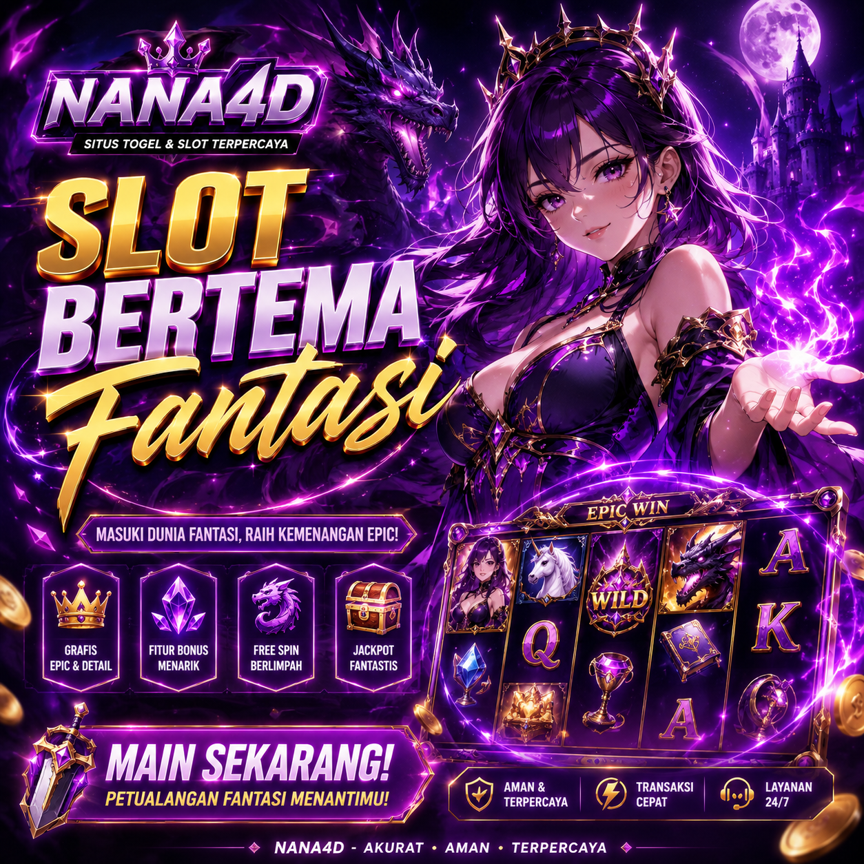 SLOT BERTEMA FANTASI NANA4D